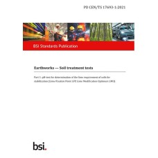 BS PD CEN/TS 17693-1:2021