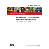 BS PD CEN/TR 15149-3:2014