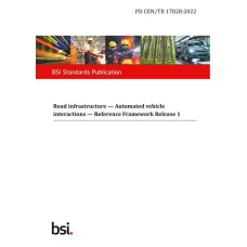 BS PD CEN/TR 17828:2022 BS PD CEN/TR 17828:2022