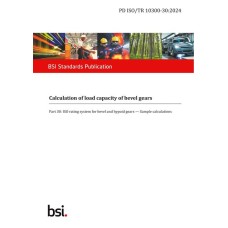 BS PD ISO/TR 10300‑30:2024