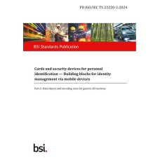 BS PD ISO/IEC TS 23220‑2:2024