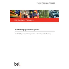 BS PD IEC TS 61400-30:2023