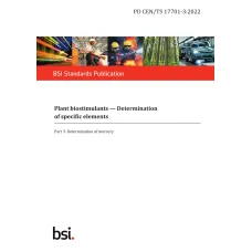 BS PD CEN/TS 17701-3:2022