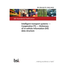 BS PD CEN ISO/TS 19321:2015 BS PD CEN ISO/TS 19321:2015