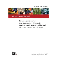 BS PD ISO/TS 24617-5:2014