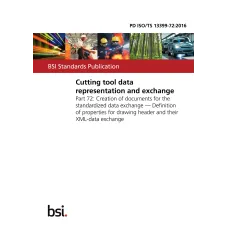 BS PD ISO/TS 13399-72:2016 BS PD ISO/TS 13399-72:2016