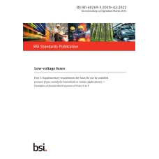 BS HD 60269-3:2010+A2:2022