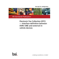 BS PD ISO/TS 16785:2014 BS PD ISO/TS 16785:2014