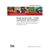 BS PD CEN/TR 1459-6:2015