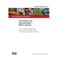 BS PD ISO/TS 28560-4:2014 BS PD ISO/TS 28560-4:2014