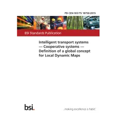 BS PD CEN ISO/TS 18750:2015