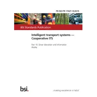 BS PD ISO/TR 17427-10:2015 BS PD ISO/TR 17427-10:2015