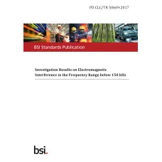 BS PD CLC/TR 50669:2017 BS PD CLC/TR 50669:2017