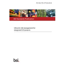 BS PD ISO/TR 27918:2018 BS PD ISO/TR 27918:2018