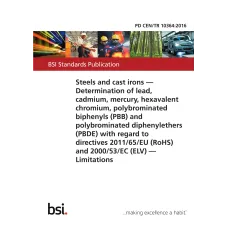 BS PD CEN/TR 10364:2016 BS PD CEN/TR 10364:2016