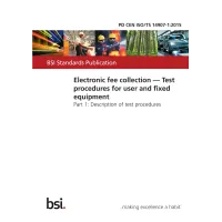 BS PD CEN ISO/TS 14907-1:2015