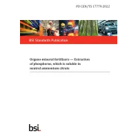 BS PD CEN/TS 17779:2022
