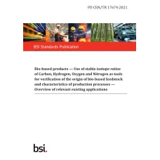 BS PD CEN/TR 17674:2021