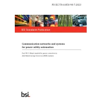 BS PD IEC TR 61850-90-7:2023