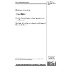 BS 2782-5:METHOD 521A:1992 BS 2782-5:METHOD 521A:1992