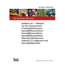 BS PD CEN/TS 16645:2014 BS PD CEN/TS 16645:2014
