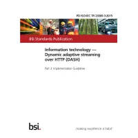 BS PD ISO/IEC TR 23009-3 MAY:2015 BS PD ISO/IEC TR 23009-3 MAY:2015