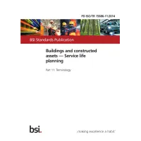 BS PD ISO/TR 15686-11:2014