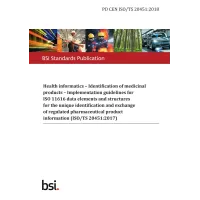 BS PD CEN ISO/TS 20451:2018