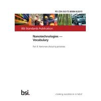 BS PD CEN ISO/TS 80004-8:2015