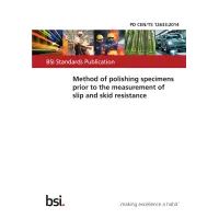 BS PD CEN/TS 12633:2014