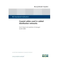 BS PD CLC/TR 50117-8:2013 BS PD CLC/TR 50117-8:2013