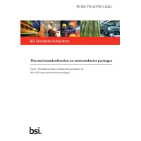 BS PD IEC TR 63378-1:2021