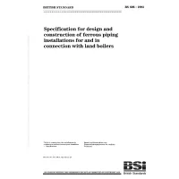 BS 806:1993 BS 806:1993