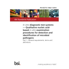 BS PD ISO/TS 17822-1:2014 BS PD ISO/TS 17822-1:2014