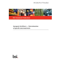 BS PD CEN/TS 17754:2022