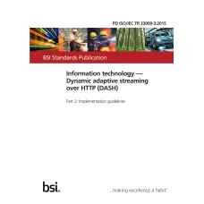 BS PD ISO/IEC TR 23009-3 NOVEMBER:2015 BS PD ISO/IEC TR 23009-3 NOVEMBER:2015