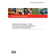 BS PD ISO/IEC TS 5928:2023