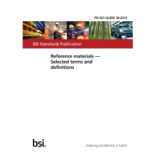 BS PD ISO GUIDE 30:2015