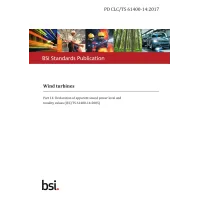BS PD CLC/TS 61400-14:2017
