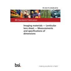 BS PD ISO/TS 20328:2016 BS PD ISO/TS 20328:2016