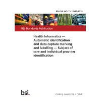 BS PD CEN ISO/TS 18530:2015