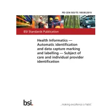 BS PD CEN ISO/TS 18530:2015