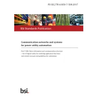 BS PD IEC/TR 61850-7-500:2017