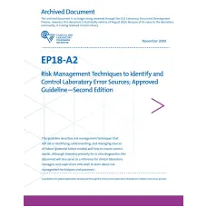 CLSI EP18-A2 (R2018)