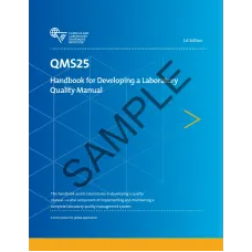 CLSI QMS25-Ed1