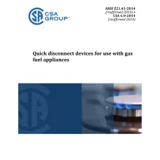 CSA 6.9-2014/ANSI Z21.41-2014 (R2019)