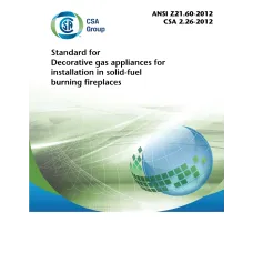 CSA ANSI Z21.60-2012/CSA 2.26-2012