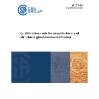 CSA O177-06 (R2020)