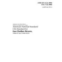 CSA ANSI Z21.5.2a-2006/CSA 7.2a-2006 (R2011)