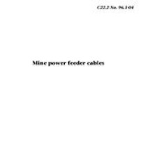 CSA C22.2 NO. 96.1-04 CSA C22.2 NO. 96.1-04
